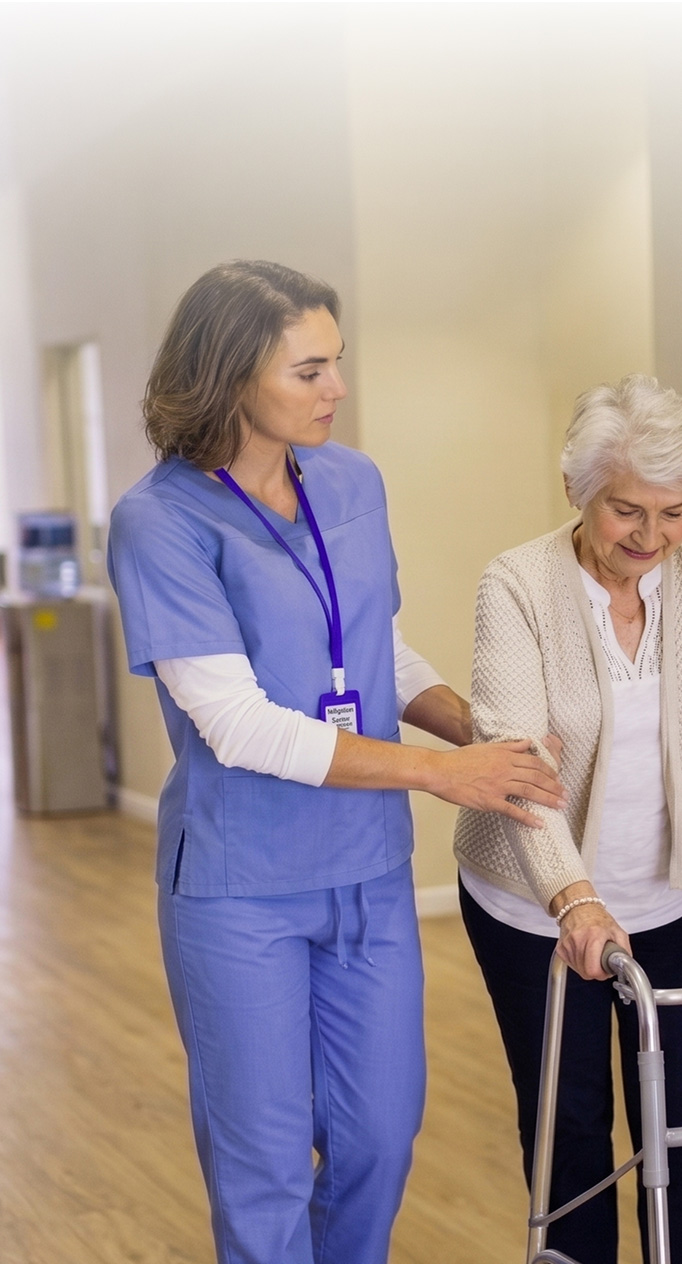 Caring nursing staff at Batavia